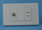Flame Resistant Wall Mounted Tv Sockets , Standard Tv Aerial Wall Socket